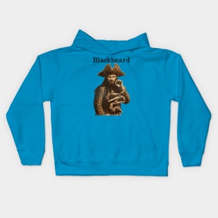 THE BLACKBEARD PIRATES Kids Hoodie